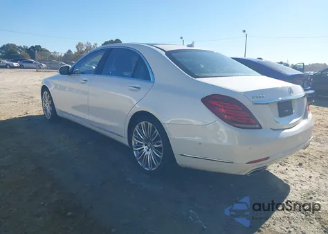 2016 Mercedes-Benz S 550 из США, поврежденный, VIN WDDUG8CB9GA239419